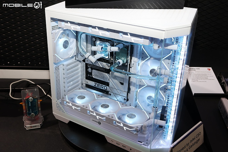 msi 微星 C+P 水冷/主板COMPUTEX 2024攤位參觀
