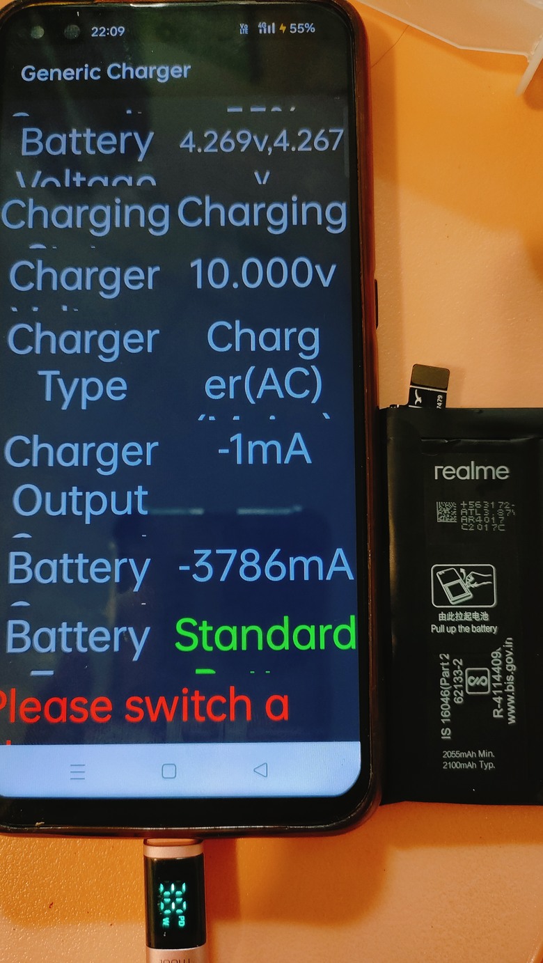 REALME X50 PRO 換電池