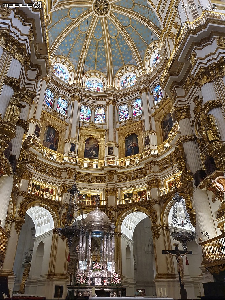 [大頭貓的海島] 格拉納達--格拉納達大教堂 阿拉伯街 (Spain: Granada Cathedral and Calle Calderería)