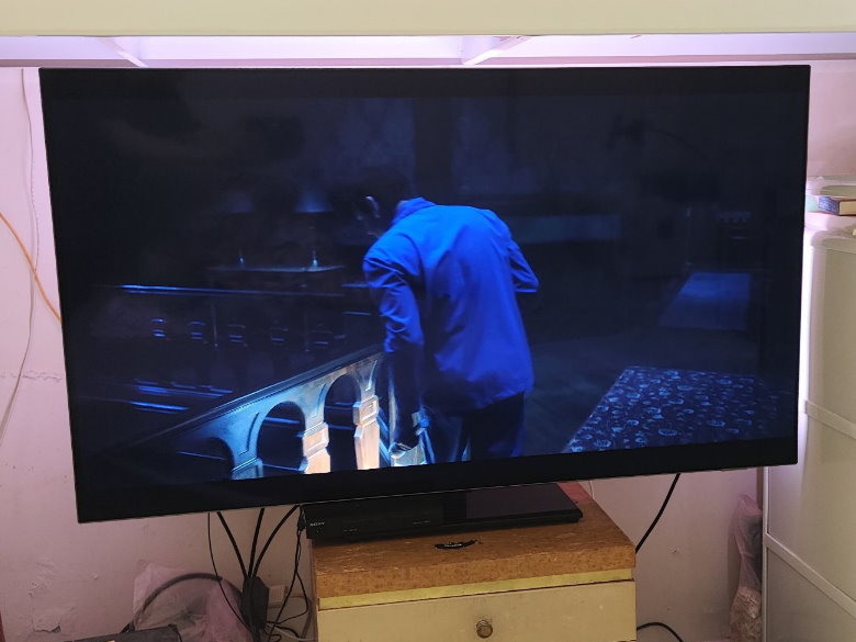 Philips 飛利浦 55OLED707 小心得 電視腳架 以及疑問