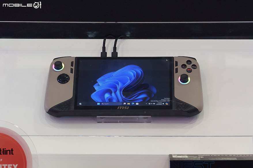 【Computex2024】搭載全新 Intel Core Ultra 處理器（Lunar Lake） MSI 公開升級版 CLAW 8 AI+ 電競掌機