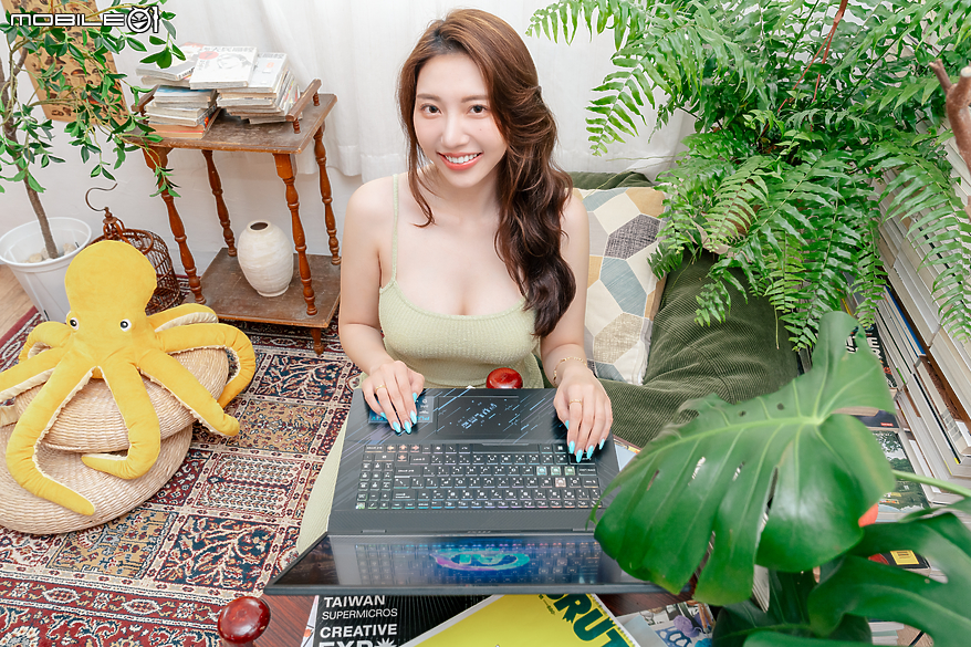 點我看大圖 MSI Pulse 17 AI C1V 測試報告|內在比外在更吸睛的中高階效能筆電