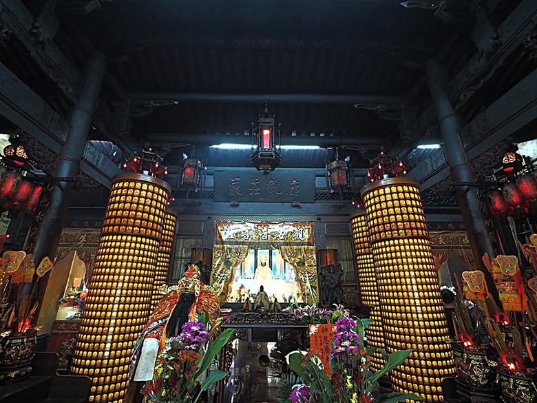 鹿港老街(隘門、友鹿軒、意和行、半邊井)、天后宮、新祖宮(勅建天后宮)、城隍廟、永安宮、三山國王廟、南靖宮，還有兌換贈品的彰化縣旅遊服務中心 — 「2024鹿港慶端陽」活動之四 — 鹿港老街與市街北段廟宇群