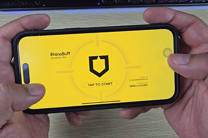 Buff效果加成【犀牛盾 RhinoBuff FPS 精準操控套組】讓iPhone瞄準擊發彈指瞬間!!