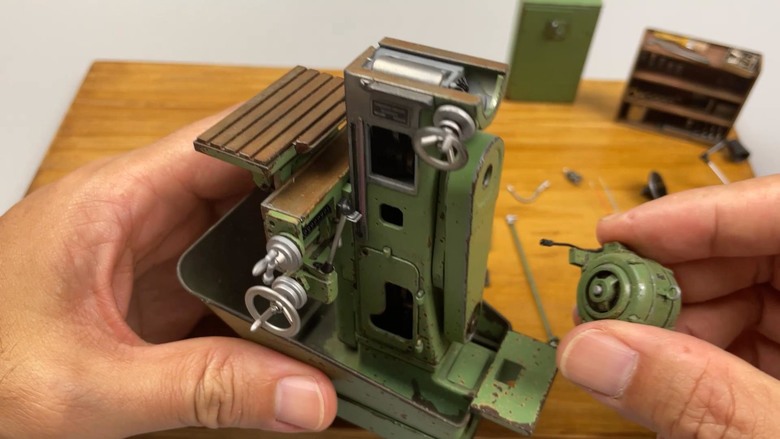 為我的RC車庫製作萬能銑床