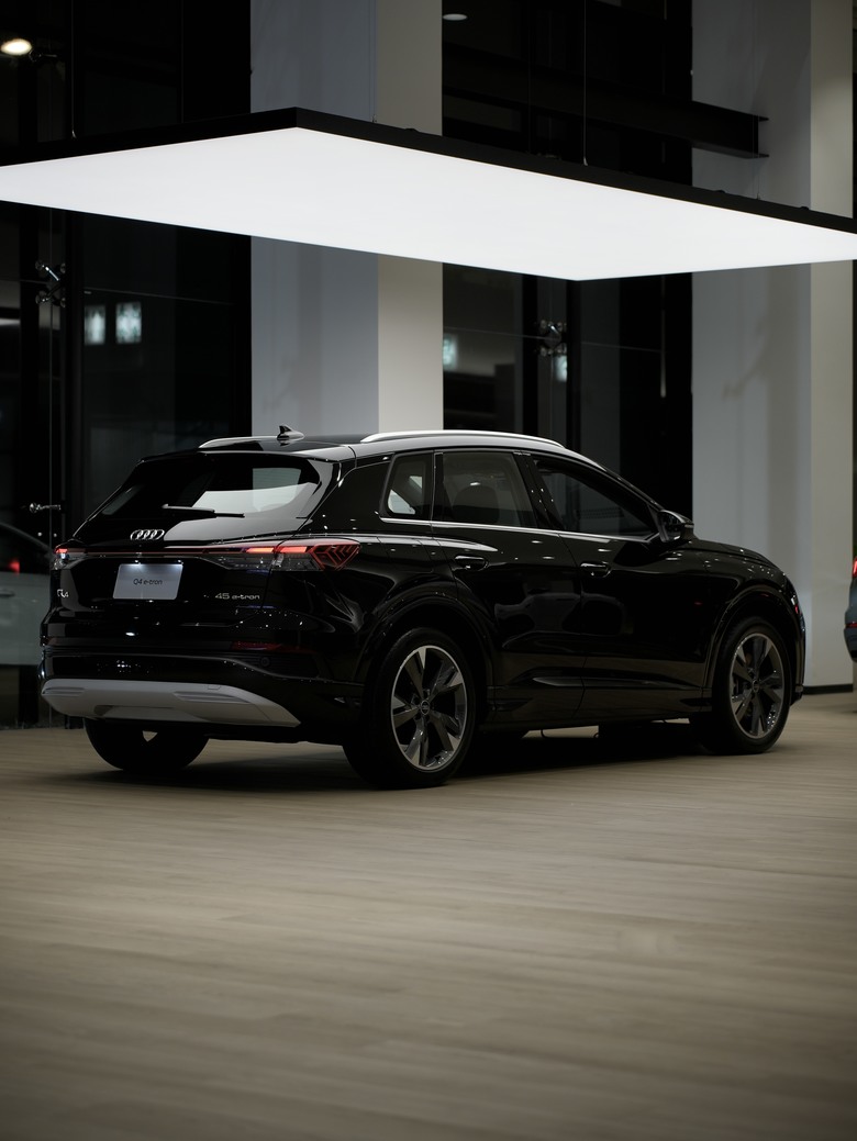 Audi Q4 e-tron 45 advanced 進化版 實車照片分享