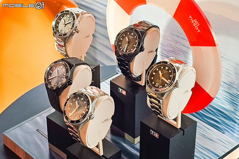 TISSOT 海星系列「40mm自動款腕錶」全黑 PVD 款登場，國民男神「坤達」現場演繹！