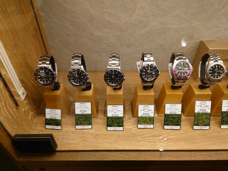點我看大圖 一日快閃中野買表記-Navitimer Ref. 806 1959 開箱與2024 ROLEX價格與IWC 骨董錶分享