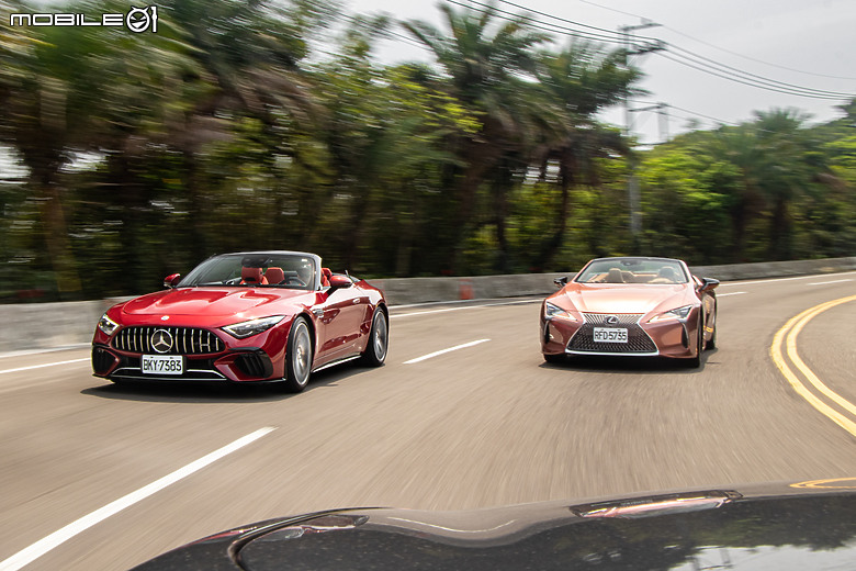 八缸配上空就是真理!Mercedes-AMG SL 55 x Lexus LC 500 Convertible x Jaguar F-Type R75 Convertible