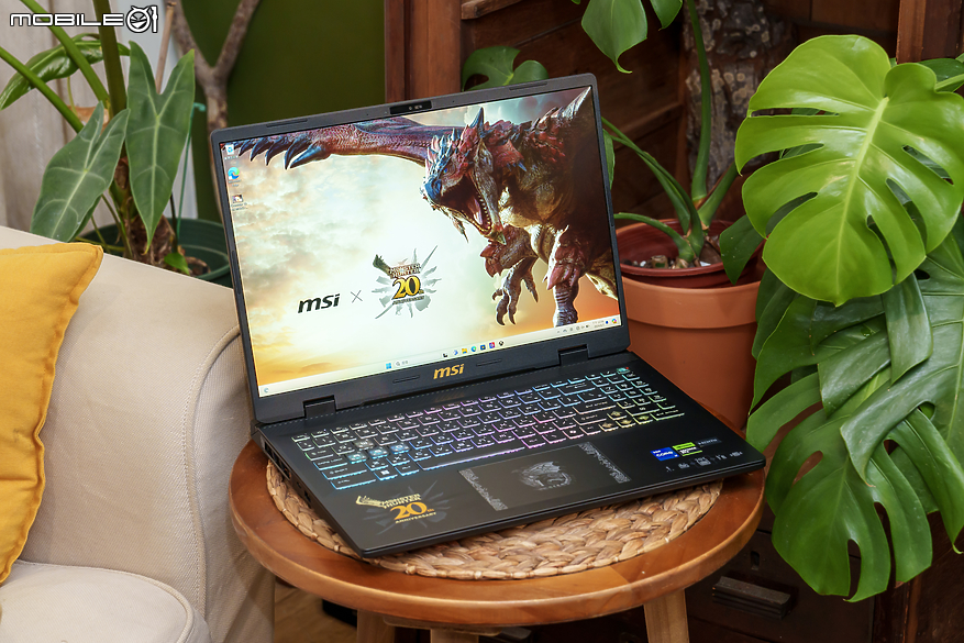 MSI Crosshair 16 HX MONSTER HUNTER EDITION 開箱分享｜天空王者火龍霸氣空降龍魂電競