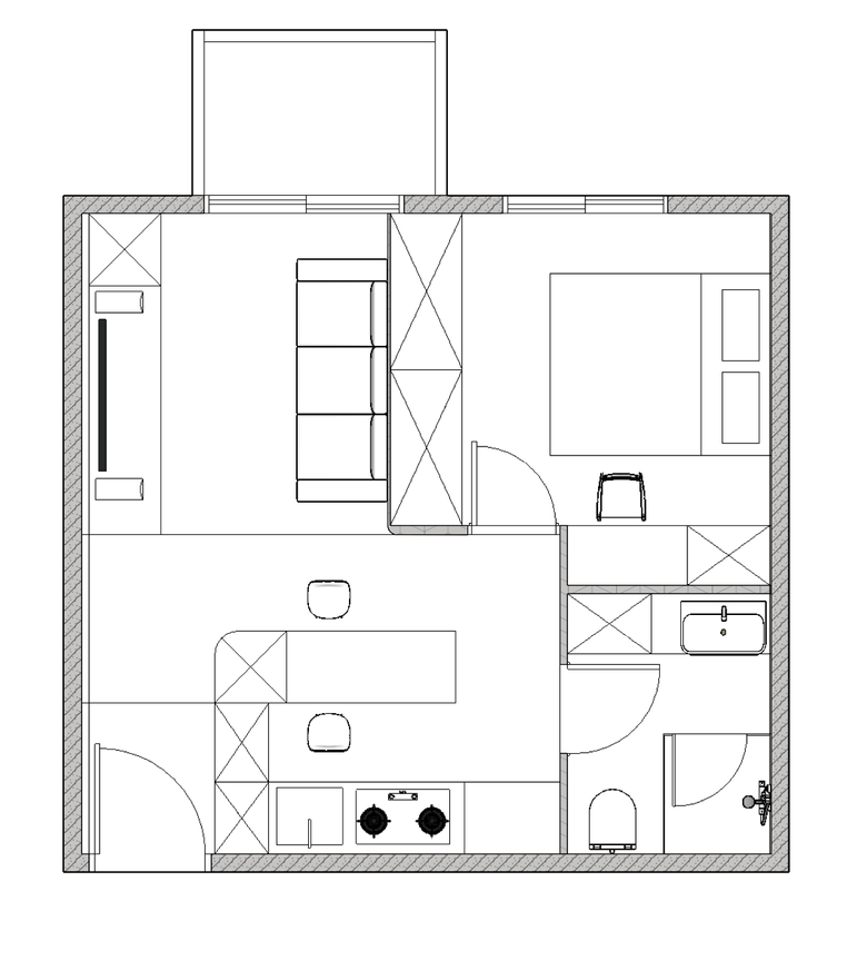 【開箱】台北市松山區｜20坪｜隱身靜巷的現代住宅