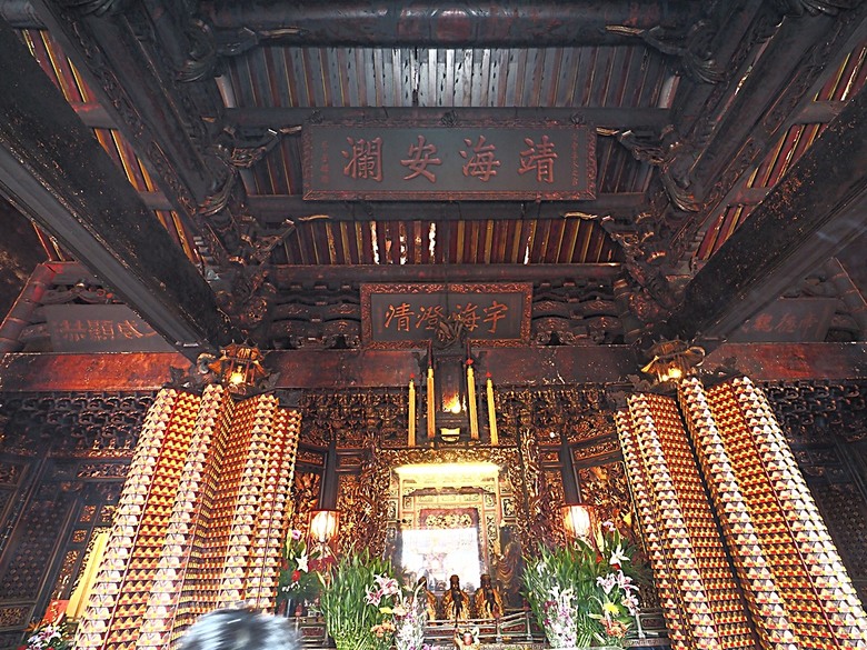 鹿港老街(隘門、友鹿軒、意和行、半邊井)、天后宮、新祖宮(勅建天后宮)、城隍廟、永安宮、三山國王廟、南靖宮，還有兌換贈品的彰化縣旅遊服務中心 — 「2024鹿港慶端陽」活動之四 — 鹿港老街與市街北段廟宇群