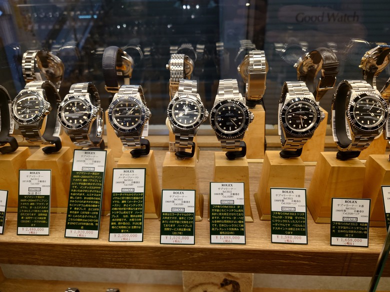 點我看大圖 一日快閃中野買表記-Navitimer Ref. 806 1959 開箱與2024 ROLEX價格與IWC 骨董錶分享