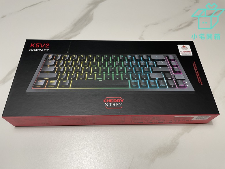 【小宅開箱】德國原廠Cherry XTRFY K5V2 65_機械鍵盤開箱，新軸體的魅力無法擋！