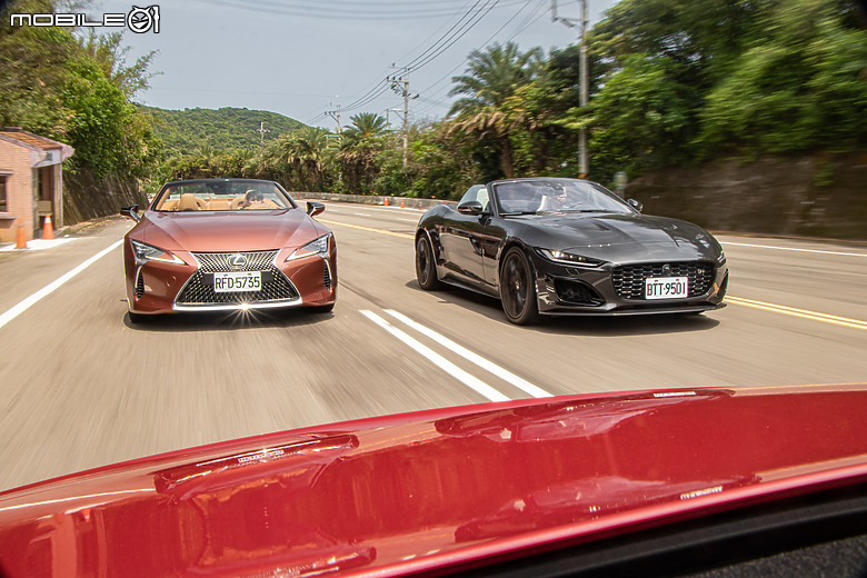 八缸配上空就是真理!Mercedes-AMG SL 55 x Lexus LC 500 Convertible x Jaguar F-Type R75 Convertible