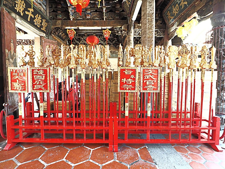 鹿港老街(隘門、友鹿軒、意和行、半邊井)、天后宮、新祖宮(勅建天后宮)、城隍廟、永安宮、三山國王廟、南靖宮，還有兌換贈品的彰化縣旅遊服務中心 — 「2024鹿港慶端陽」活動之四 — 鹿港老街與市街北段廟宇群