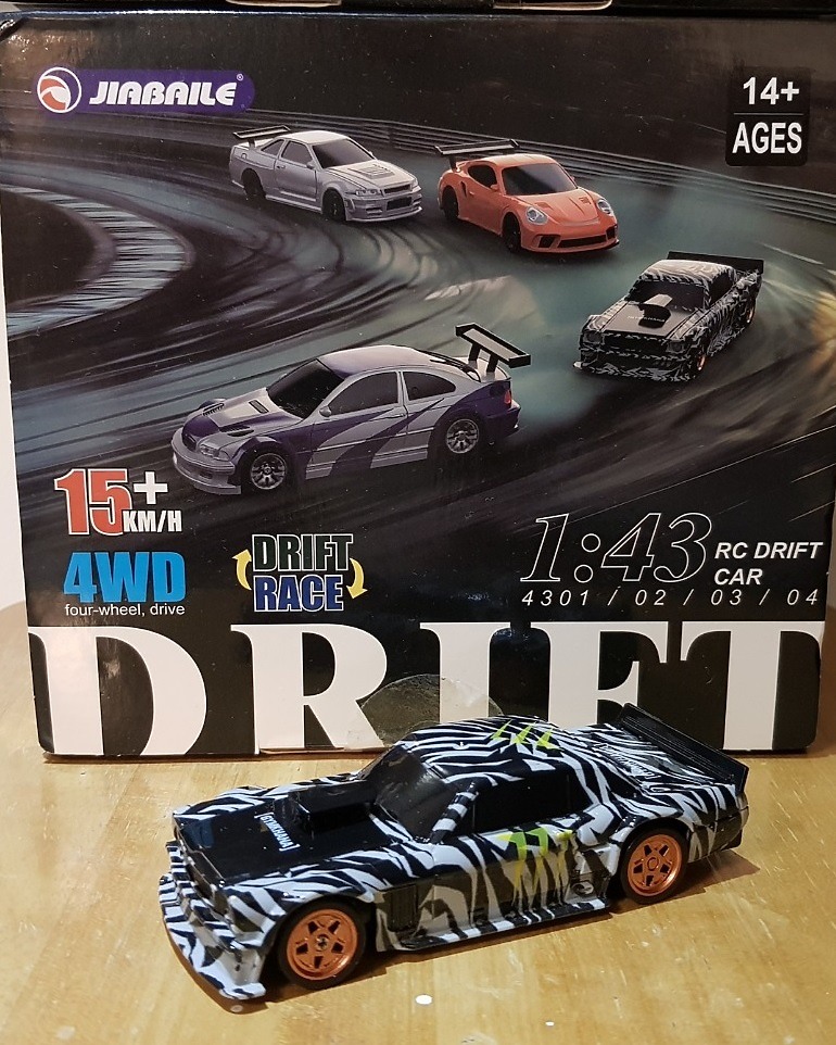 4驅甩尾、飄移小車分享,1/43 JIABAILE