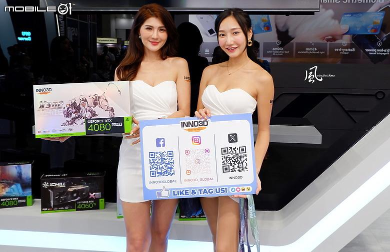點我看大圖 windwithme COMPUTEX 2024 Connecting AI新品分享與ShowGirls