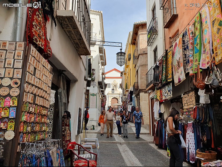 [大頭貓的海島] 格拉納達--格拉納達大教堂 阿拉伯街 (Spain: Granada Cathedral and Calle Calderería)