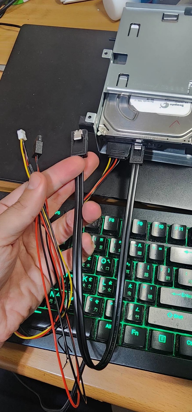 電腦加裝HDD後疑問~