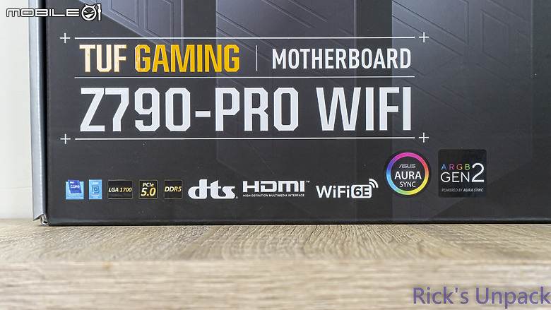 點我看大圖 【開箱】軍規認證主流規格主機板 | TUF GAMING Z790-PRO WIFI