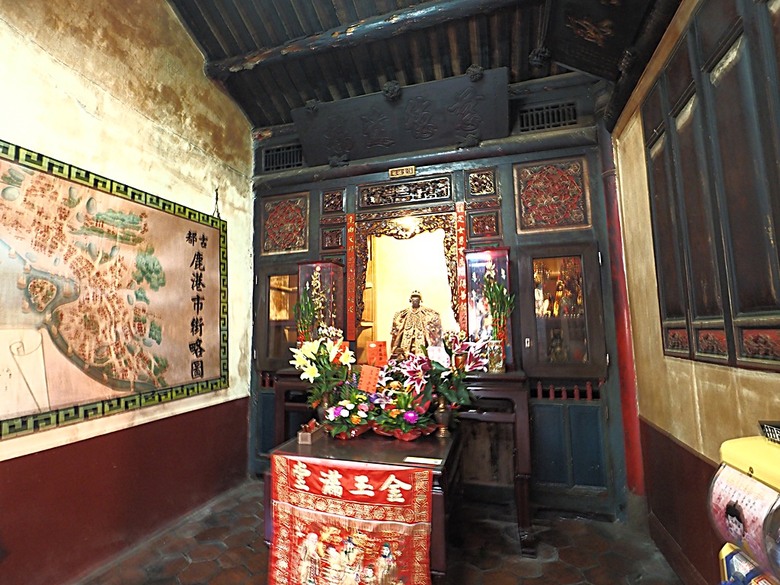 鹿港老街(隘門、友鹿軒、意和行、半邊井)、天后宮、新祖宮(勅建天后宮)、城隍廟、永安宮、三山國王廟、南靖宮，還有兌換贈品的彰化縣旅遊服務中心 — 「2024鹿港慶端陽」活動之四 — 鹿港老街與市街北段廟宇群