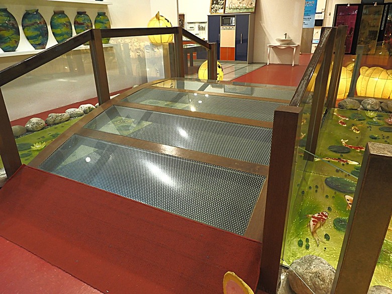 玻璃媽祖廟-台灣護聖宮、臺灣玻璃館、白蘭氏健康博物館、緞帶王觀光工廠、卷木生活館,外掛大埔鐵板燒 — 「2024鹿港慶端陽」活動之三 — 彰濱工業區觀光工廠群