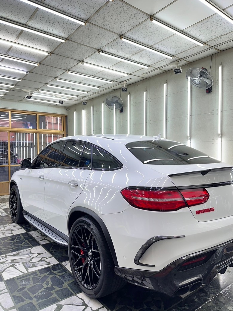 GLE53 Coupe改色+3M雙隔熱紙 前擋極透+車身極黑