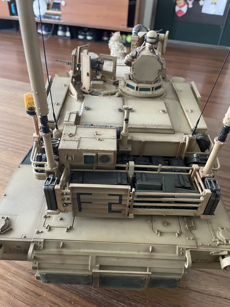 1/16 Tamiya (56041) US M1A2 Abrams 美軍M1艾布蘭主力戰車 Full Optional RC Tank Test 坦克遙控版 分享