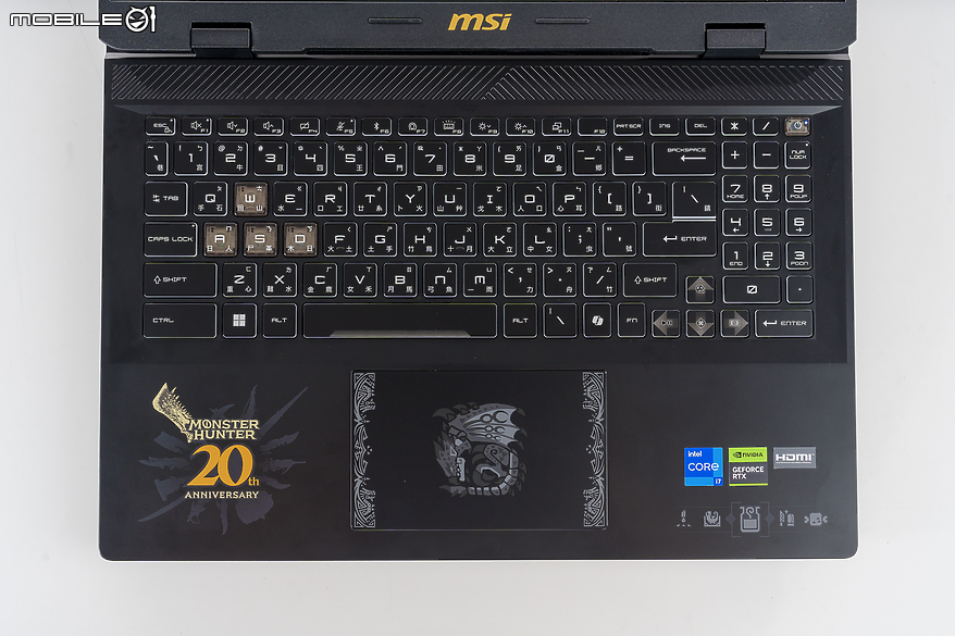 MSI Crosshair 16 HX MONSTER HUNTER EDITION 開箱分享｜天空王者火龍霸氣空降龍魂電競