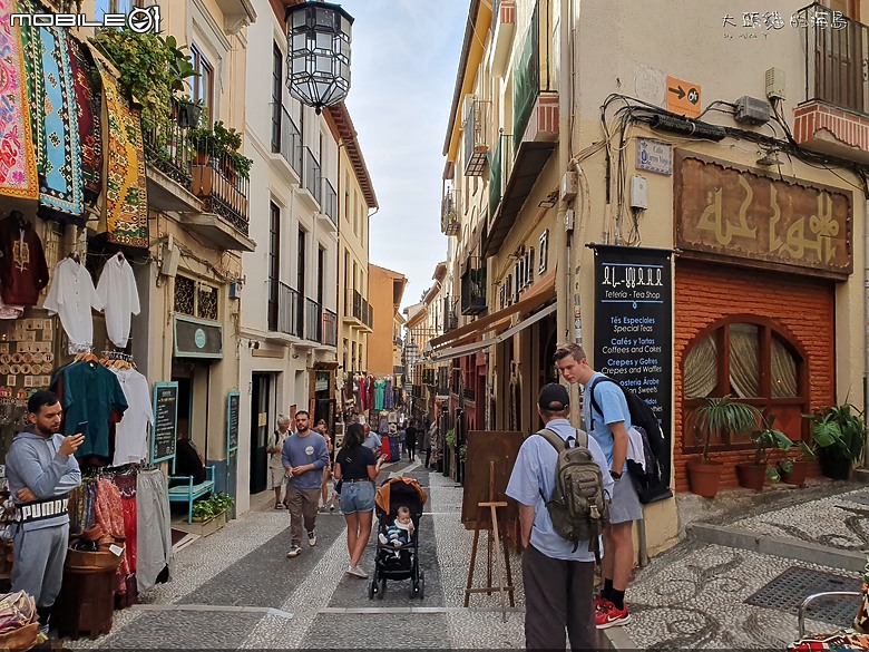 [大頭貓的海島] 格拉納達--格拉納達大教堂 阿拉伯街 (Spain: Granada Cathedral and Calle Calderería)