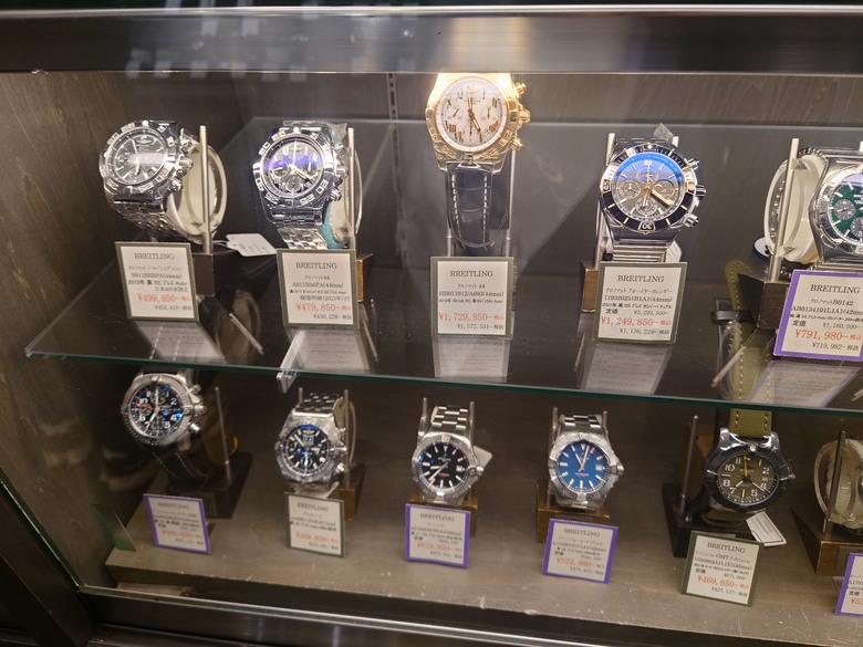 點我看大圖 一日快閃中野買表記-Navitimer Ref. 806 1959 開箱與2024 ROLEX價格與IWC 骨董錶分享