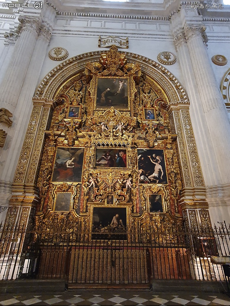 [大頭貓的海島] 格拉納達--格拉納達大教堂 阿拉伯街 (Spain: Granada Cathedral and Calle Calderería)