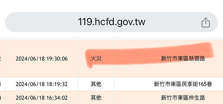 6/19 晚上costco對面消防車聚集 這是慈雲路上哪個建案又失火了呢？