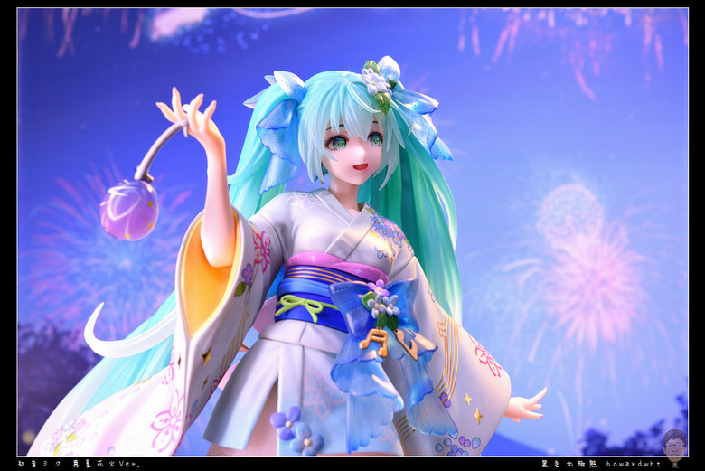點我看大圖 【開箱】F:NEX × POPPRO - 初音ミク 真夏花火Ver.