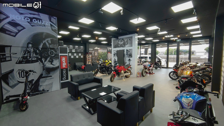 【國內新訊】Aprilia與Moto Guzzi台中3S通路升級開幕,打造時尚極簡展間!