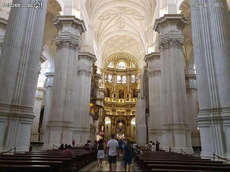 [大頭貓的海島] 格拉納達--格拉納達大教堂 阿拉伯街 (Spain: Granada Cathedral and Calle Calderería)