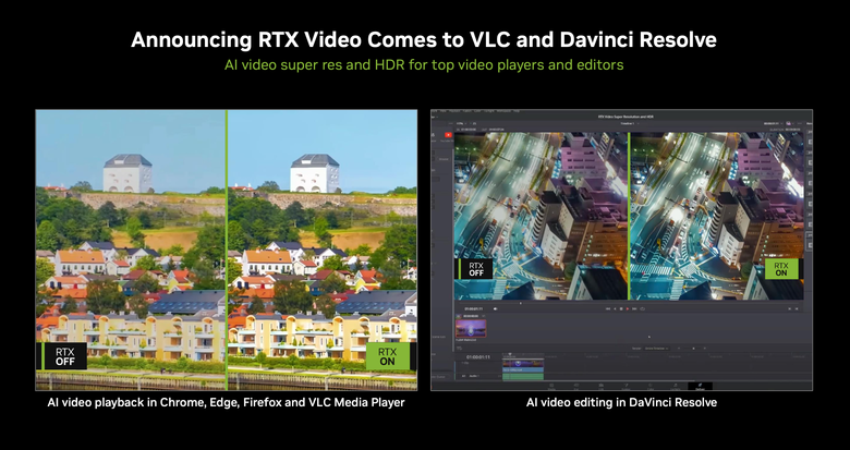 【Computex2024】NVIDIA 將 RTX AI 加速技術導入內容創作應用 不僅能將經典遊戲重製高畫質版本 也能對創作影片進行畫質升頻