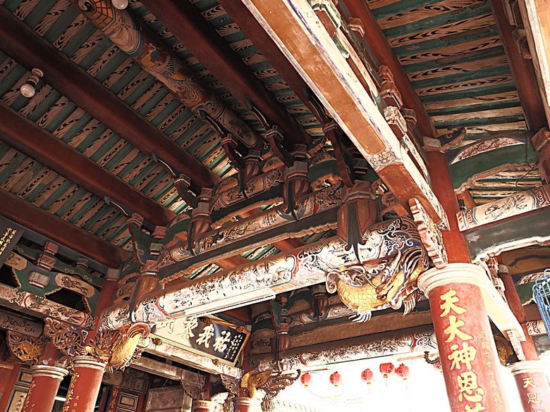 鹿港老街(隘門、友鹿軒、意和行、半邊井)、天后宮、新祖宮(勅建天后宮)、城隍廟、永安宮、三山國王廟、南靖宮，還有兌換贈品的彰化縣旅遊服務中心 — 「2024鹿港慶端陽」活動之四 — 鹿港老街與市街北段廟宇群