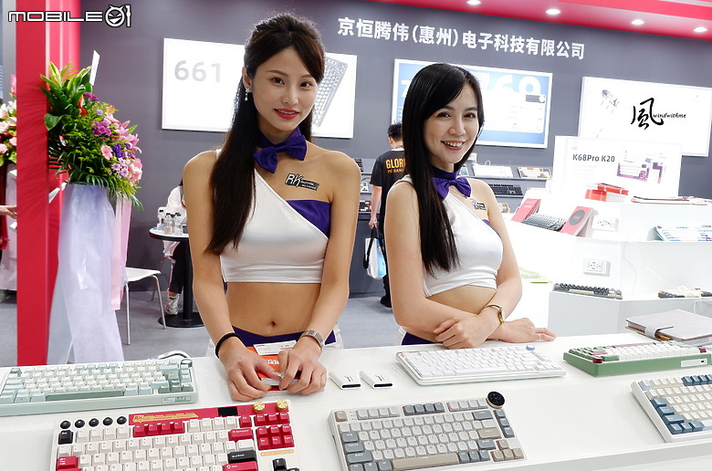 點我看大圖 windwithme COMPUTEX 2024 Connecting AI新品分享與ShowGirls