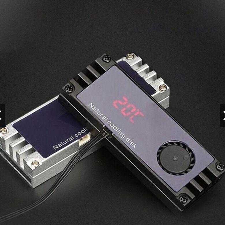 【開箱簡測】TEUCER (零度世家) M.2-8 M.2 2280 SSD 主動式散熱器簡測