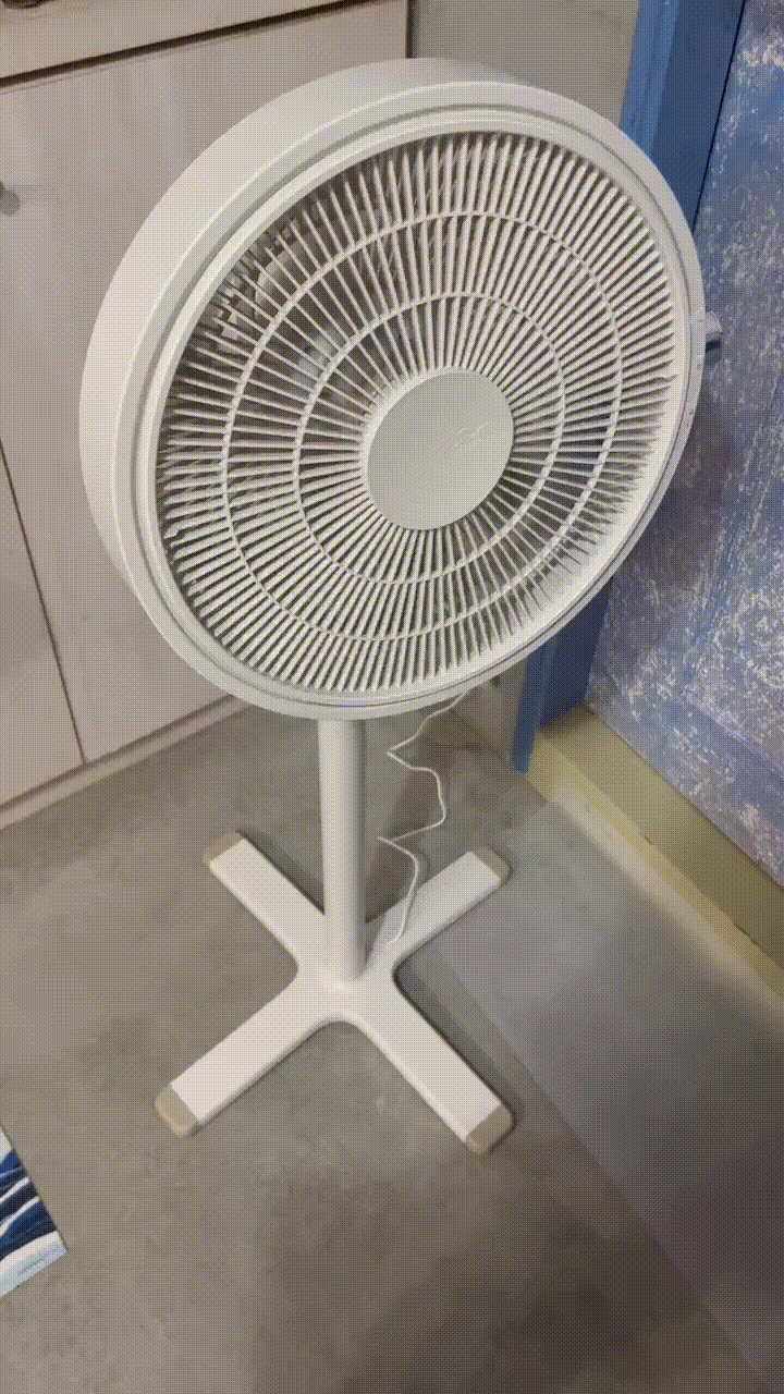 小推kamome 303D靜柔自然電風扇 細節滿分!