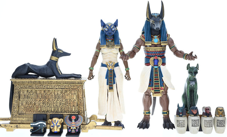 四騎士Four Horsemen Figura Obscura古埃及神系列-芭絲特Bastet開箱