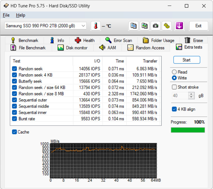 【開箱簡測】Blueendless 藍碩 M280U4 PLUS USB4 (ASM2464PD) M.2/NVMe SSD 外接盒效能簡測 (圖多)