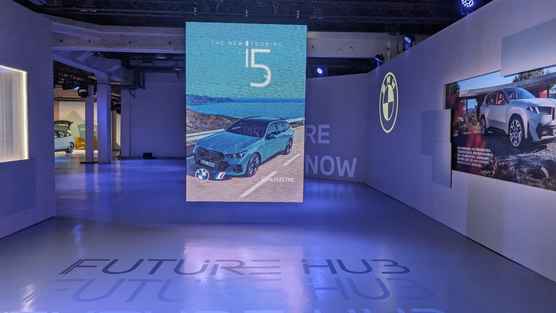 參訪華山BMW Future Hub電能領域, 看到最美的旅行車BMW i5 Touring