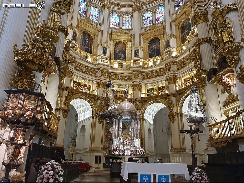 [大頭貓的海島] 格拉納達--格拉納達大教堂 阿拉伯街 (Spain: Granada Cathedral and Calle Calderería)