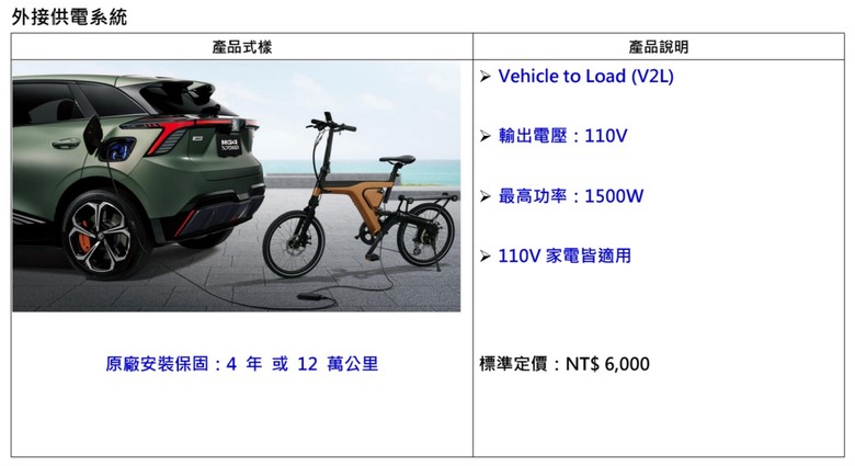 MG4 中華原廠選配件