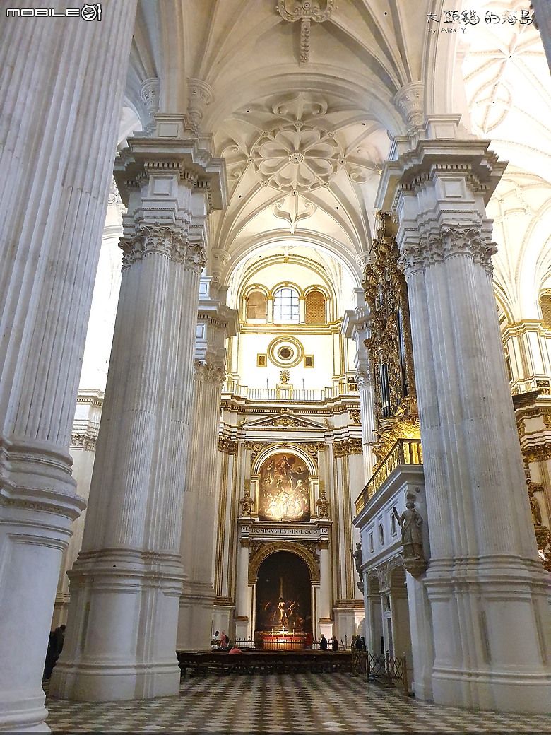 [大頭貓的海島] 格拉納達--格拉納達大教堂 阿拉伯街 (Spain: Granada Cathedral and Calle Calderería)