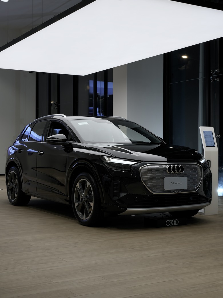 Audi Q4 e-tron 45 advanced 進化版 實車照片分享