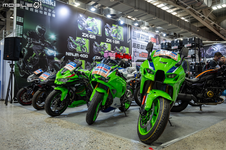 【採訪】2024台北重機暨人身部品展！多款新車ZX-4RR、全新MT-09、XSR900 GP、450MT搶先看！